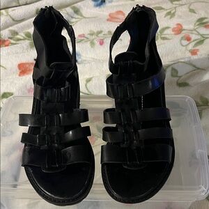 Dolce Vita Black Strappy Sandals